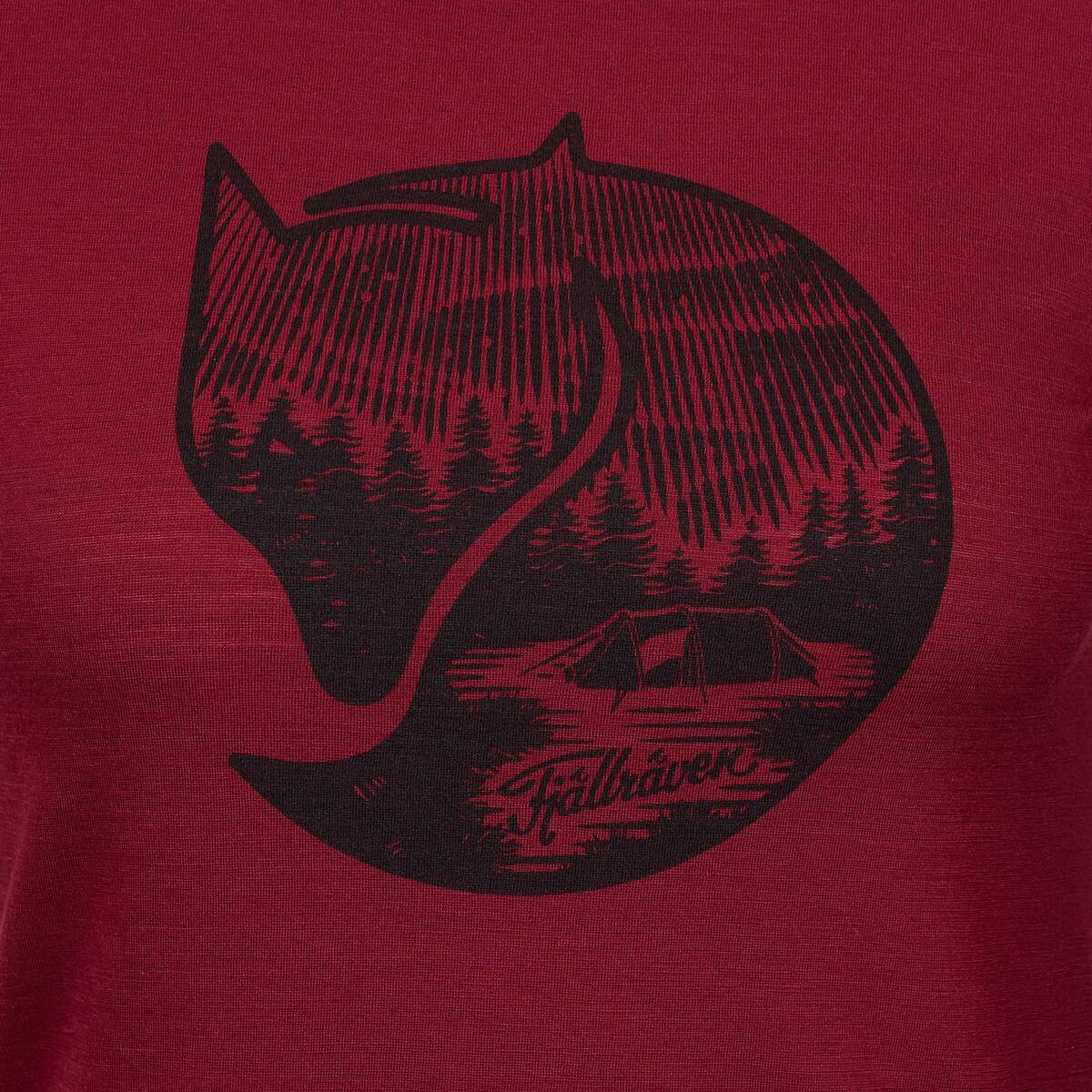 Bild 3 von Fjällräven
              
                 ABISKO WOOL FOX SS W Damen - Funktionsshirt