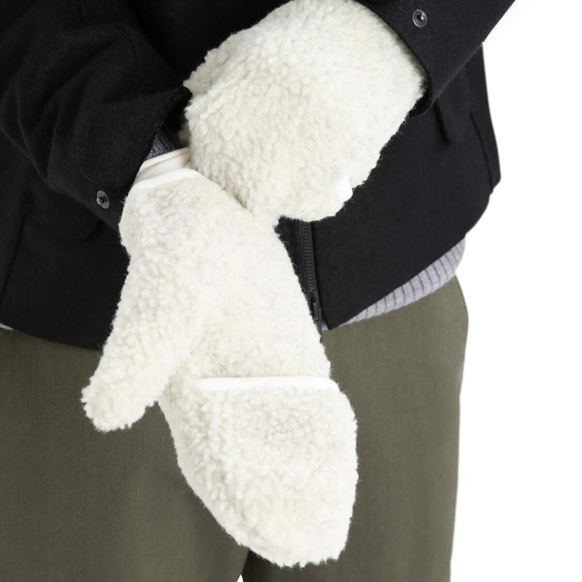 Bild 3 von Icebreaker
              
                 ICL REALFLEECE SHERPA MITTENS Unisex - Merinohandschuhe