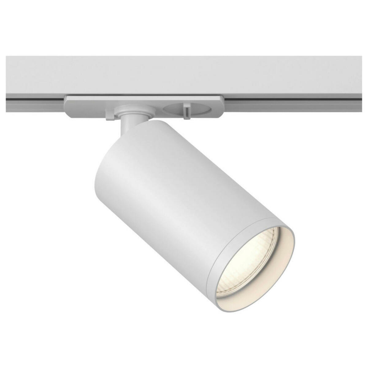 Bild 1 von Schienensystem-Strahler, Weiß, Metall, zylindrisch,zylindrisch, 5.2x12.5x9.2 cm, CE, drehbar, schwenkbar, verstellbare Spotlights, Lampen & Leuchten, Innenbeleuchtung, Schienensysteme