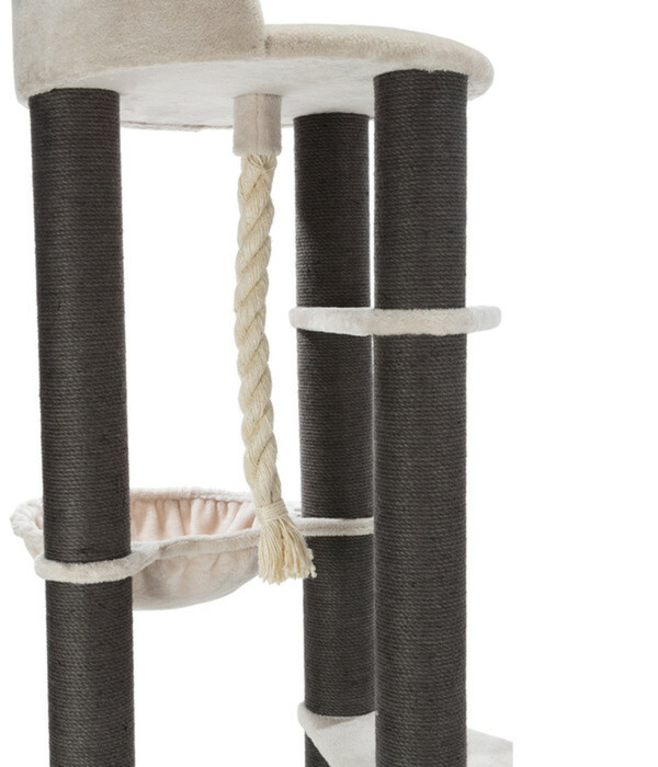 Bild 4 von Trixie Kratzbaum XXL Tomás, hellgrau, ca. Ø58/H163 cm