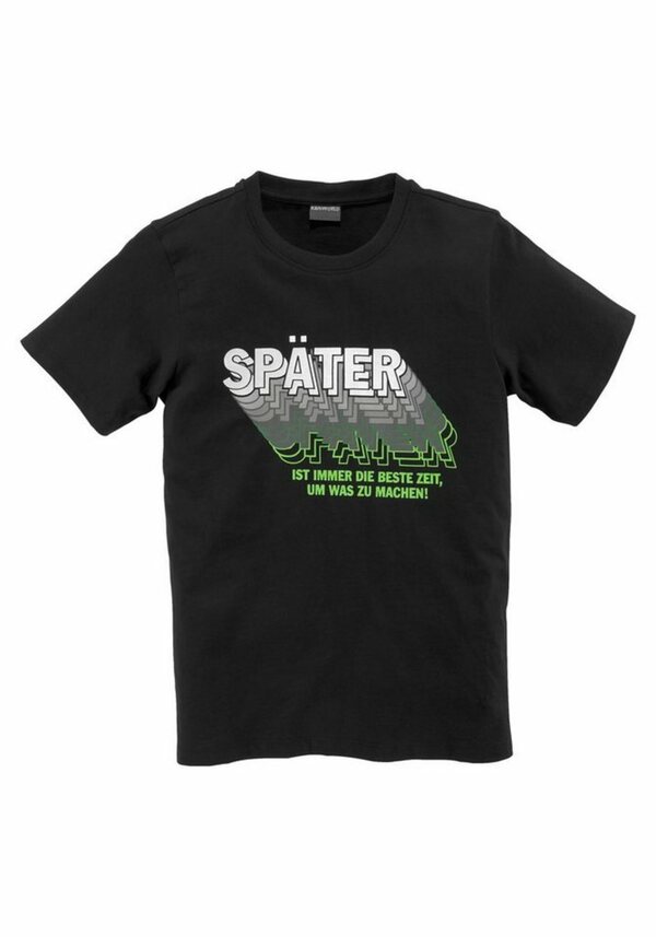 Bild 1 von KIDSWORLD T-Shirt SPÄTER...... Sprücheshirt