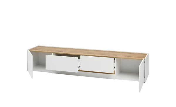 Bild 4 von Wohnwand Cande Weiß