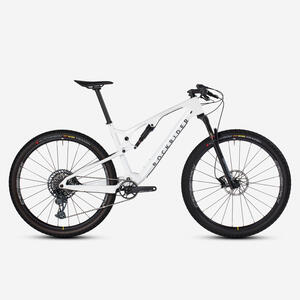 Mountainbike Cross Country Carbonrahmen Laufräder Mavic Crossmax Race 900S GX Weiß