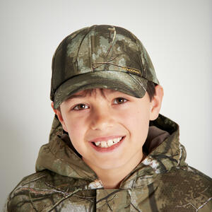 Schirmmütze 100 Treemetic Kinder Camouflage Braun|khaki