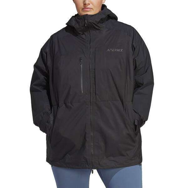 Bild 2 von Adidas
              
                 W TERREX XPLORIC RAIN.RDY JACKET PLUS SIZE Damen - Regenjacke