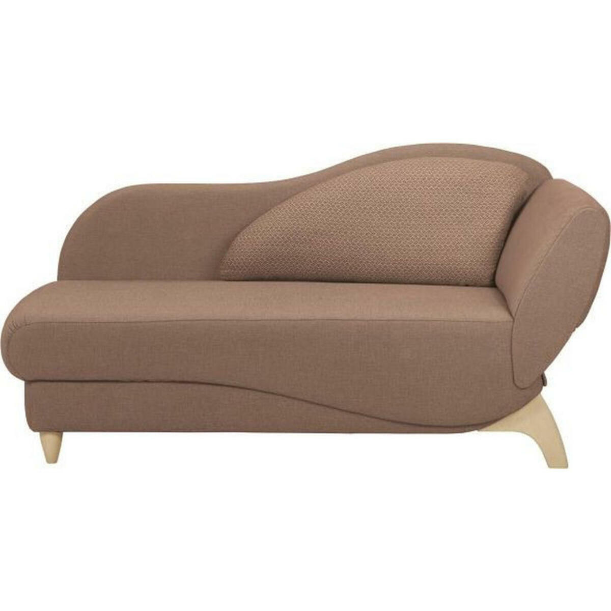 Bild 1 von Joka Liege, Braun, Textil, 2-Sitzer, 171-190x87x84 cm, Made in Austria, Stoffauswahl, seitenverkehrt erhältlich, Schlafen auf Sitzhöhe, Wohnzimmer, Sessel, Relaxliegen