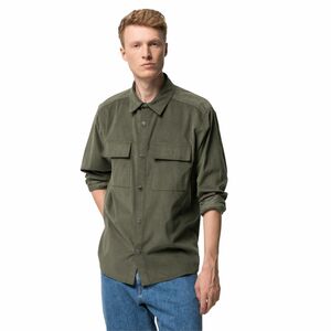 Jack Wolfskin Nature Shirt Men Cordhemd Herren XL grün bonsai green