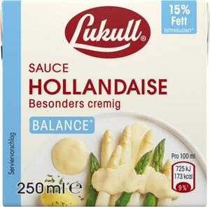 Lukull Sauce Hollandaise balance