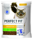 Bild 1 von Perfect Fit® Trockenfutter für Katzen Sensitive, Adult 1+, Truthahn, 5 x 1,4 kg