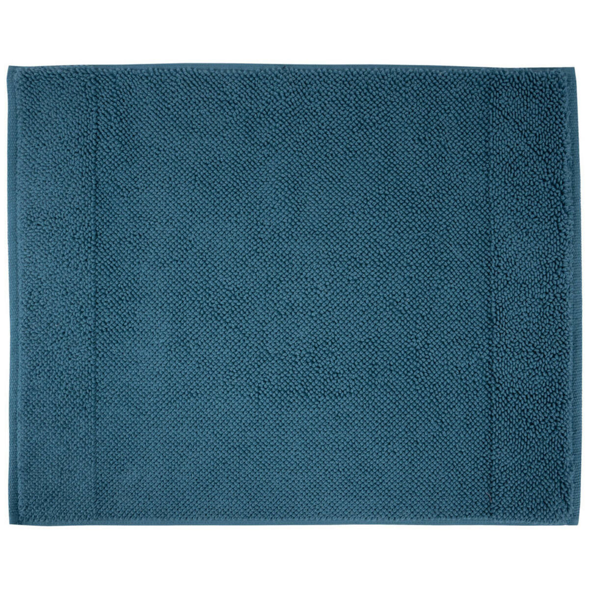 Bild 1 von Bio:Vio Badematte, Petrol, Textil, Abstraktes, 50 cm, schadstoffgeprüft, Badtextilien, Badematten