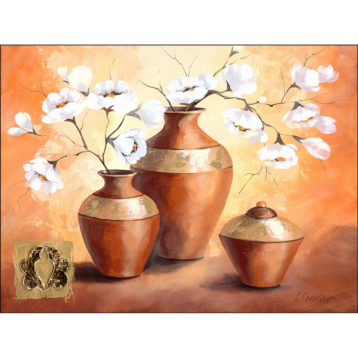 Bild 1 von Leinwandbild Vasen Mood II 57 cm x 77 cm