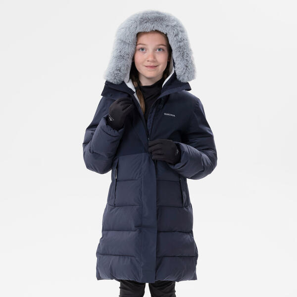 Bild 1 von Winterjacke Kinder Gr.122-170 wattiert wasserdicht warm bis -8°C Wandern - SH500 Blau