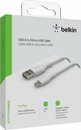 Bild 1 von Belkin Micro-USB/USB-A Kabel PVC, 1m Smartphone-Kabel, Micro-USB, USB Typ A (100 cm)