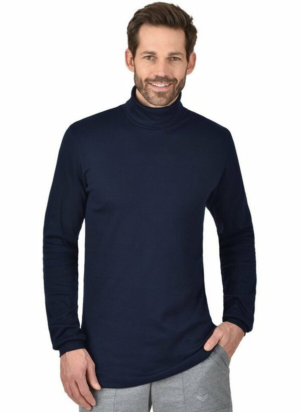 Bild 1 von Trigema Rollkragenshirt TRIGEMA Langarm Ski- und Sport-Rollkragenpullover