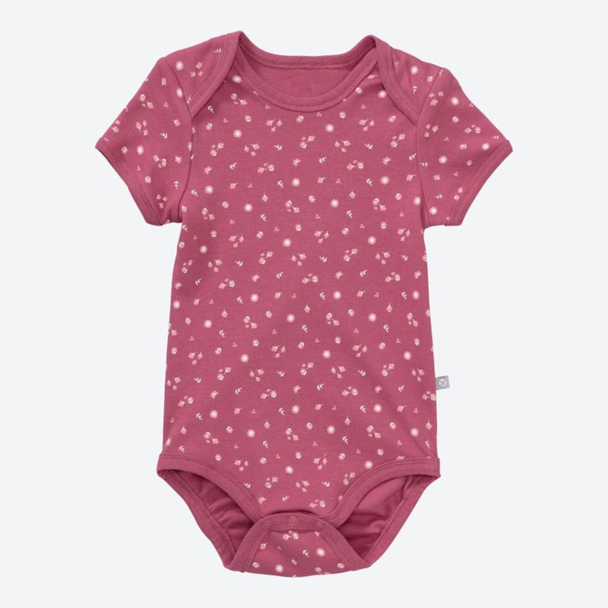Bild 1 von Baby-Mädchen-Body mit Blümchen-Muster