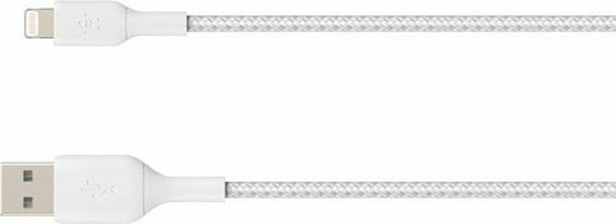 Bild 1 von Belkin Lightning Lade/Sync Kabel ummantelt mfi 15cm Smartphone-Kabel, USB Typ A, Lightning (15 cm)