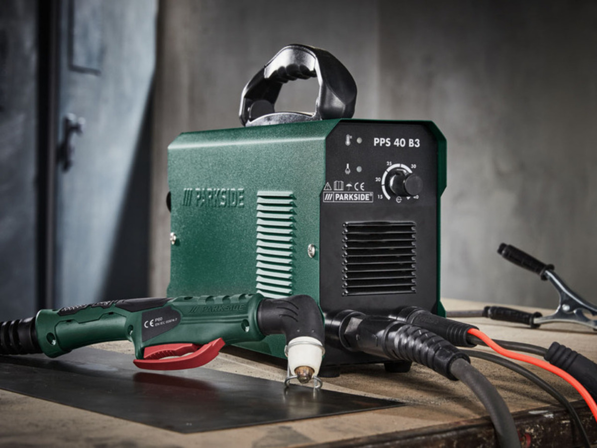 Bild 2 von PARKSIDE® Plasmaschneider »PPS 40 B3«, 4–4,5 bar mit Kreisschneider »PPKS 35 B2«