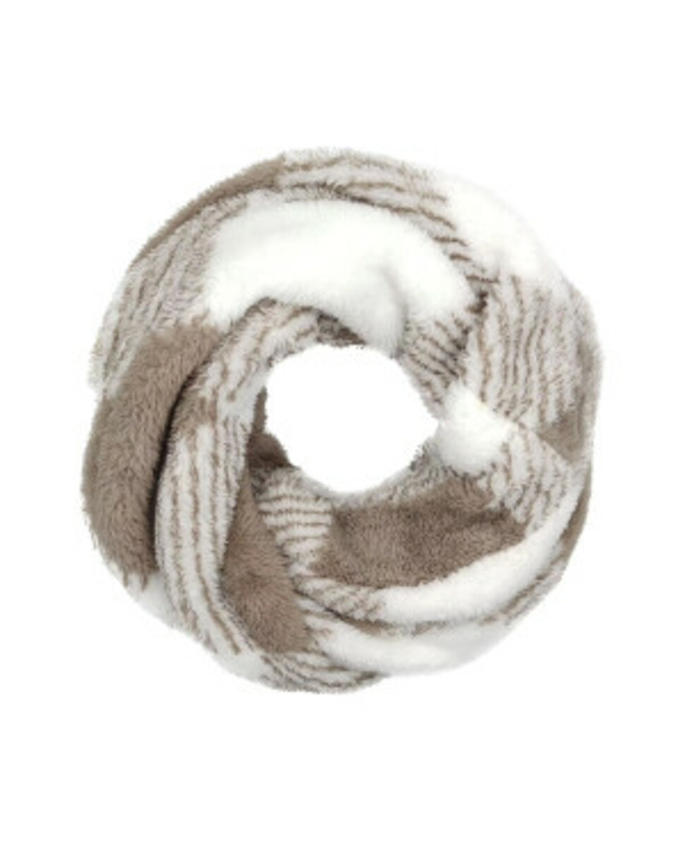 Bild 1 von Loopschal aus Kunstfell
       
      Janina ca. 45 x 42 cm
   
      braun/weiß
