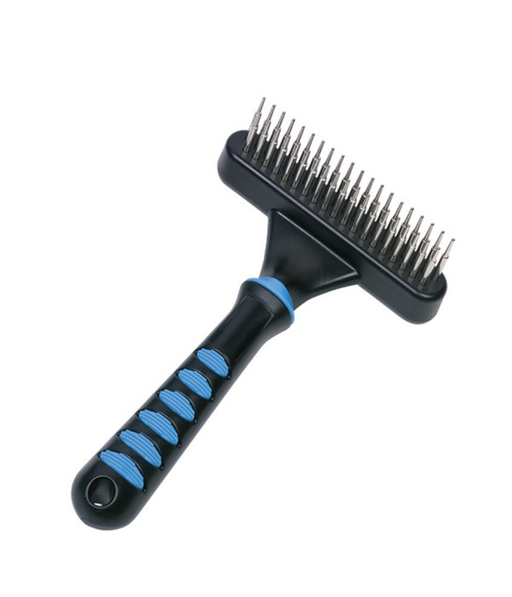 Bild 1 von Nobby Entwirrungsstriegel Comfort Line, schwarz/blau, ca. B22/H6/T11 cm