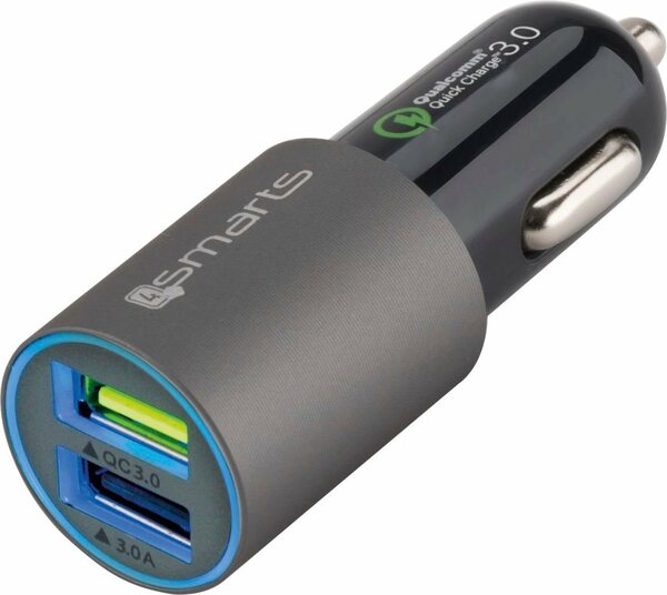 Bild 1 von 4smarts Rapid Qualcomm 3.0 KFZ-Lader USB-Ladegerät