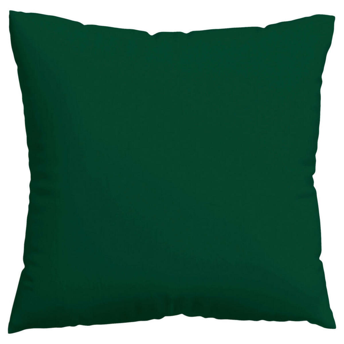 Bild 1 von Schlafgut Kopfkissenbezug Woven Satin, Dunkelgrün, Textil, Uni, 80 cm, Textiles Vertrauen - Oeko-Tex®, AZO-frei, Oeko-Tex® Standard 100, bügelleicht, bügelfrei, Schlafzimmer