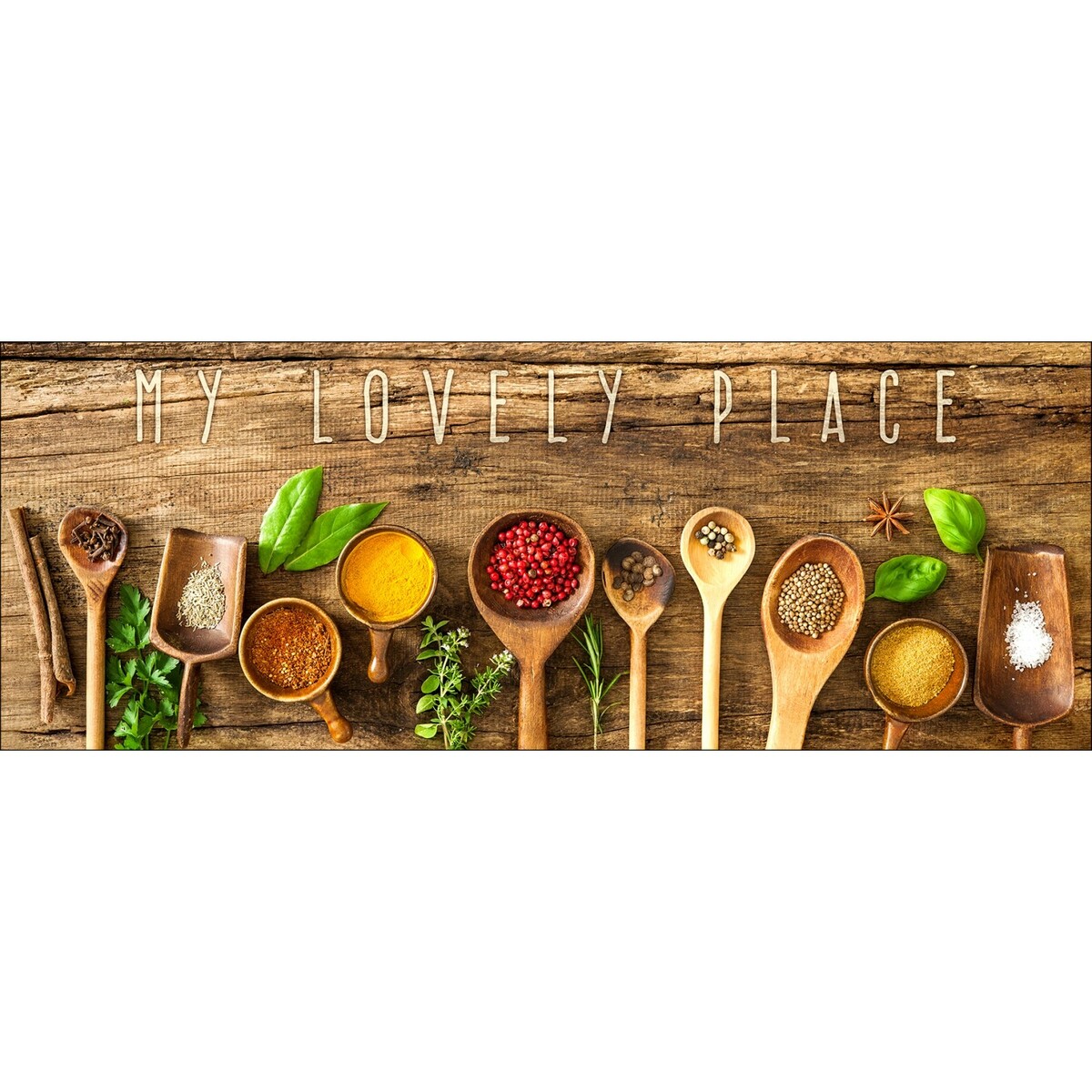 Bild 1 von Leinwandbild This Is My Lovely Place I 27 cm x 77 cm
