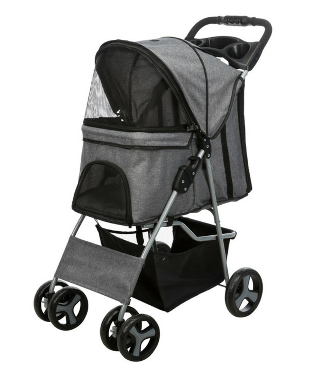 Bild 2 von Trixie Hunde-Buggy, grau