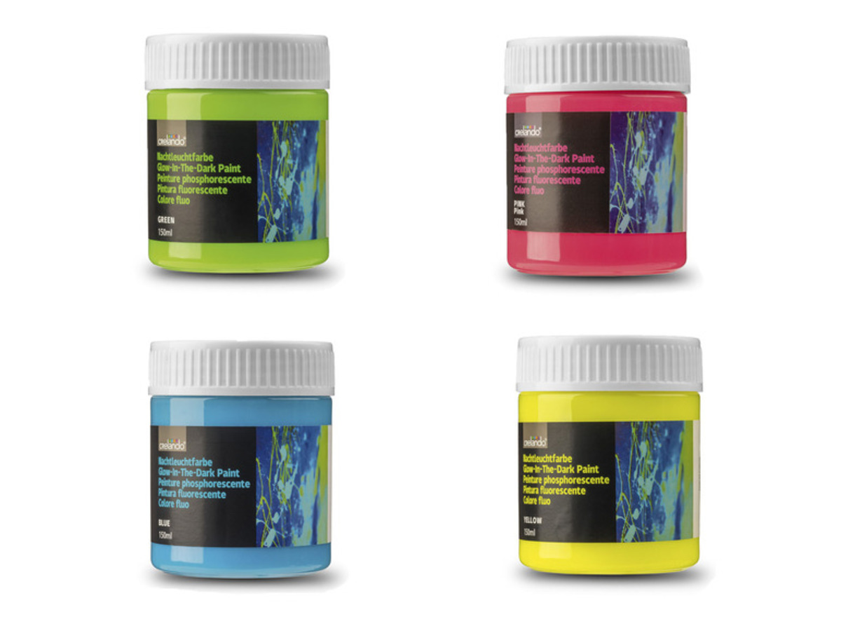 Bild 1 von crelando® Nachleuchtfarbe, 150 ml, 
         150-ml