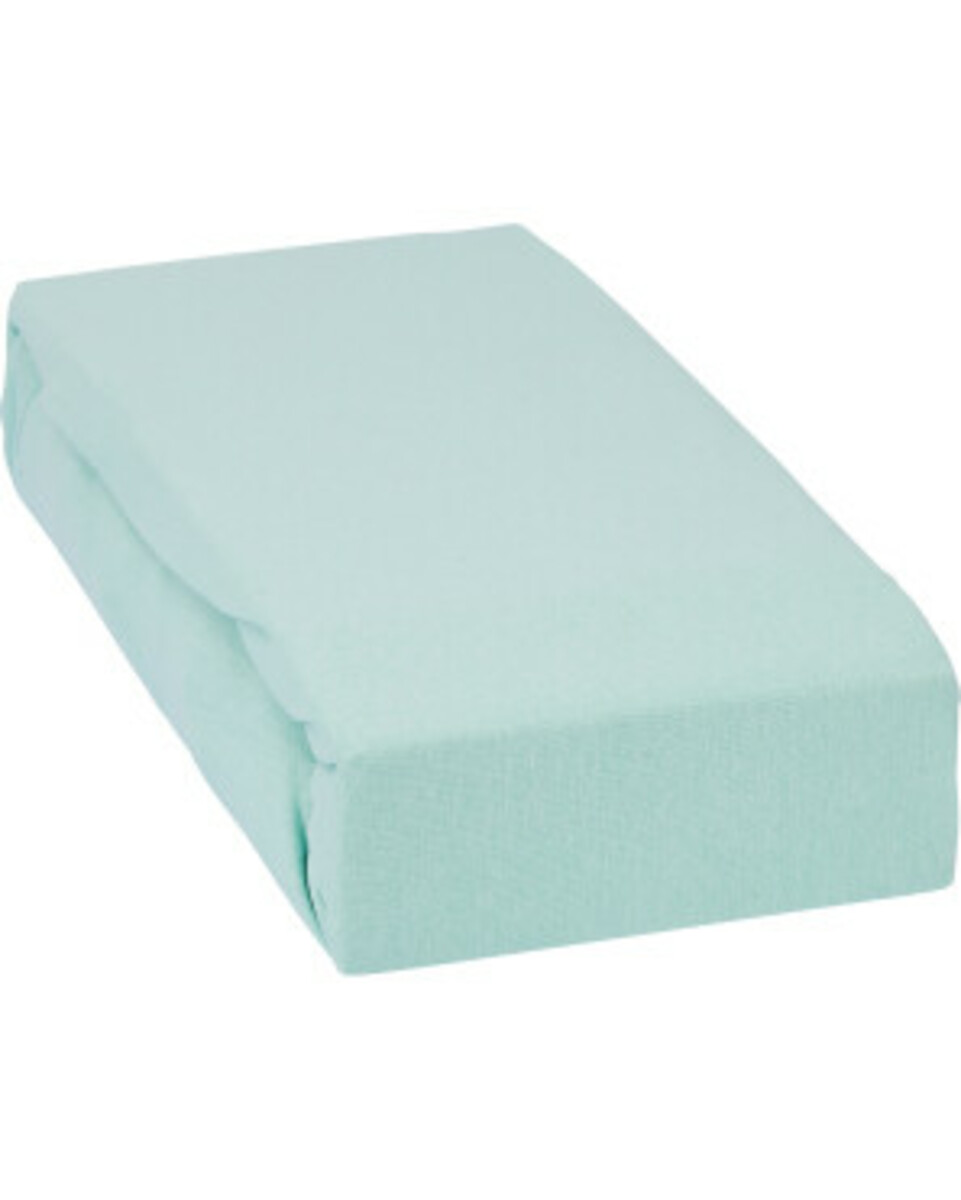 Bild 1 von Jersey-Spannbettlaken
       
      Ergee ca. 180 – 200 x 200 cm, Baumwolle
   
      grün