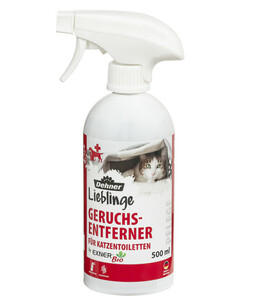 Dehner Lieblinge by EXNER® Bio Katzentoiletten-Geruchsentferner, 500 ml