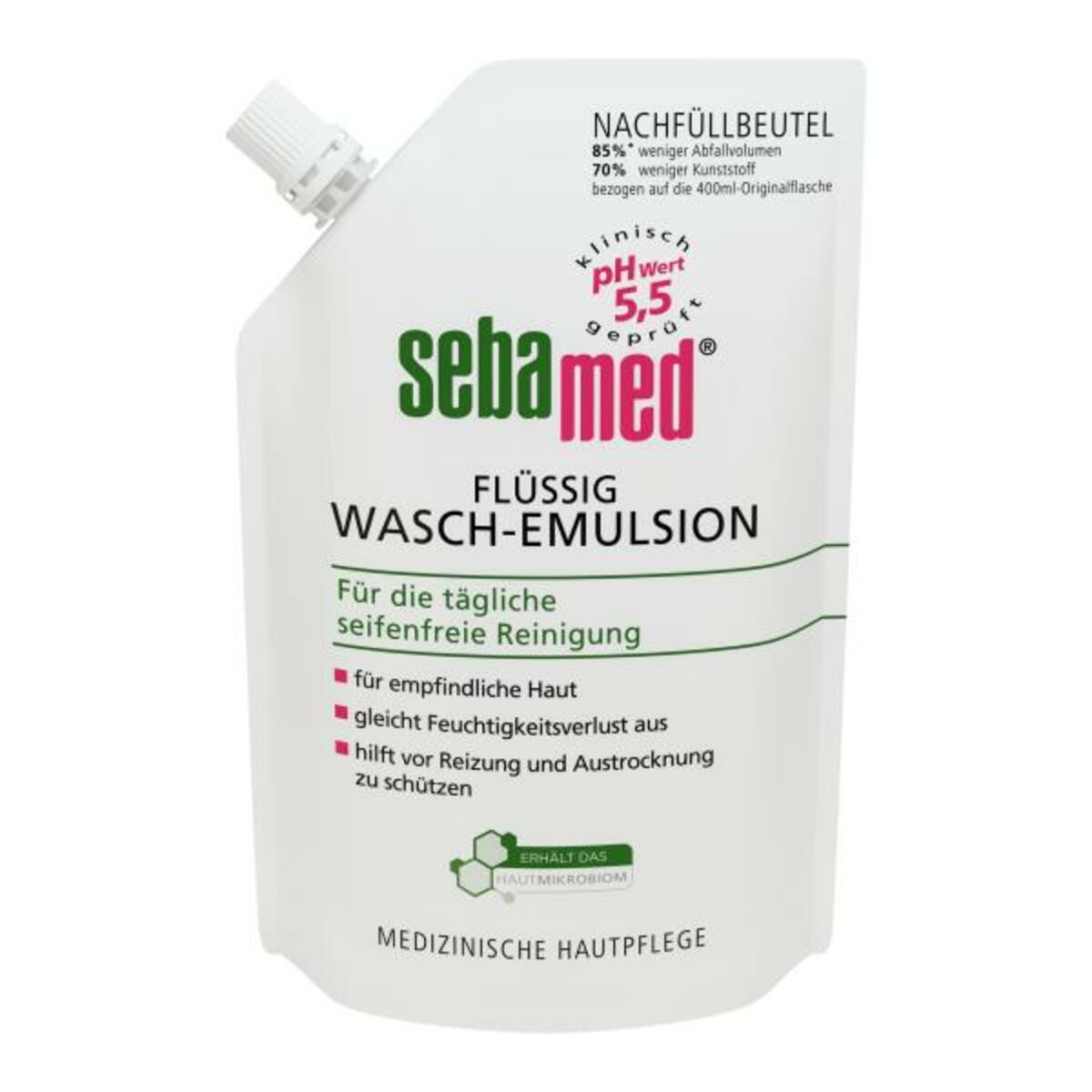 Bild 1 von Sebamed Flüssig Wasch-Emulsion Nachfüllbeutel