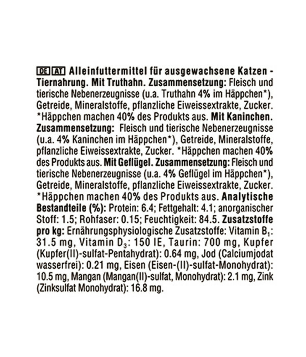 Bild 4 von KITEKAT® Nassfutter für Katzen Multipack Landpicknick in Sauce, Adult, 12 x 85 g