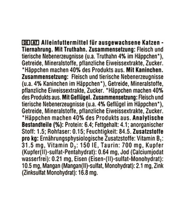 Bild 4 von KITEKAT® Nassfutter für Katzen Multipack Landpicknick in Sauce, Adult, 12 x 85 g