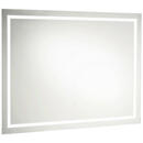 Bild 1 von Badezimmerspiegel, Silber, Glas, rechteckig, F, 60x80x2.5 cm, feuchtraumgeeignet, Badezimmer, Badezimmerspiegel, Badspiegel