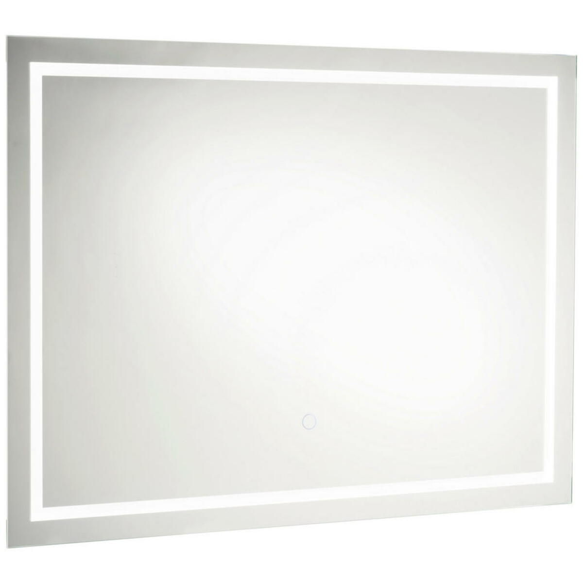 Bild 1 von Badezimmerspiegel, Silber, Glas, rechteckig, F, 60x80x2.5 cm, feuchtraumgeeignet, Badezimmer, Badezimmerspiegel, Badspiegel