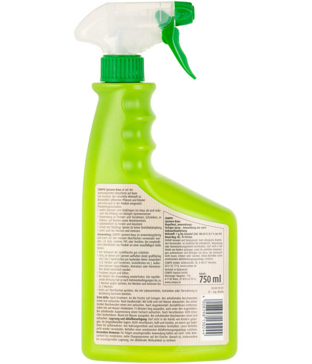 Bild 2 von COMPO Spinnen-Raus, 750 ml