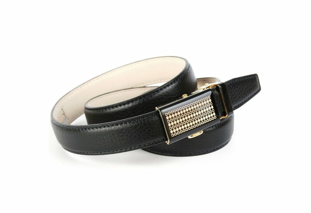 Bild 1 von Anthoni Crown Ledergürtel Schließe in Bicolor-Optik