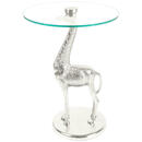 Bild 1 von Mid.you Beistelltisch, Silber, Metall, rund, 58x40x40 cm, Wohnzimmer, Wohnzimmertische, Beistelltische