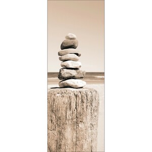 Leinwandbild Stones 27 cm x 77 cm
