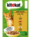 Bild 2 von KITEKAT® Nassfutter für Katzen Multipack Bunte Vielfalt in Sauce, Adult, 12 x 85 g