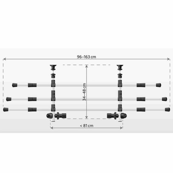 Bild 2 von Trixie Friends on Tour Auto Schutzgitter | Rückläufer