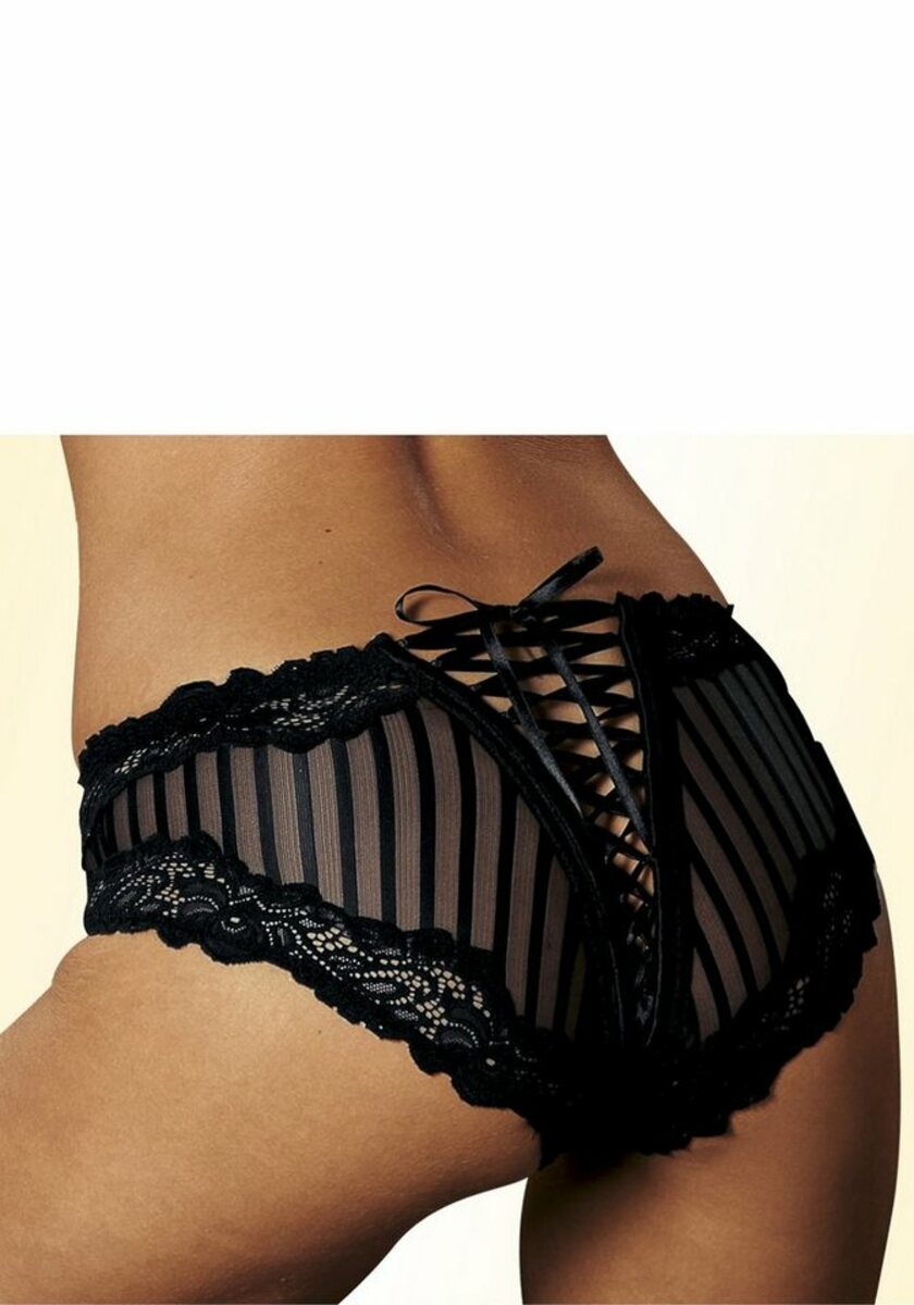 Bild 1 von petite fleur gold Tangaslip mit erotischer Schnürung hinten