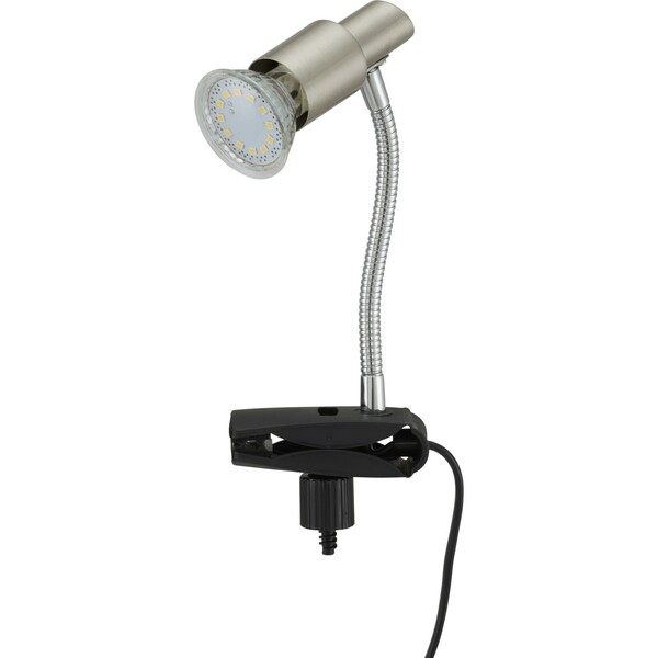 Bild 1 von Briloner LED-Klemmleuchte Nickel matt