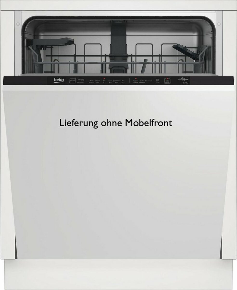 Bild 1 von BEKO vollintegrierbarer Geschirrspüler, BDIN16420, 12,9 l, 14 Maßgedecke