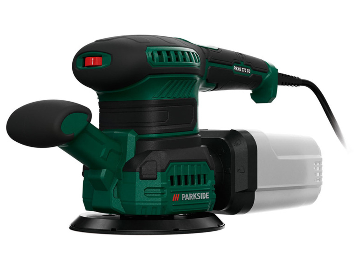 Bild 3 von PARKSIDE® Exzenterschleifer »PEXS 270 C3 inkl. 18-teiligem Schleifpapierset