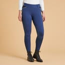 Bild 1 von Reitleggings Damen - 900 Jump Grip blau Blau