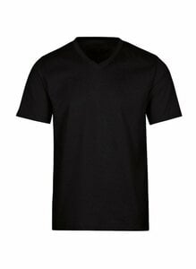 Trigema T-Shirt TRIGEMA V-Shirt DELUXE Baumwolle