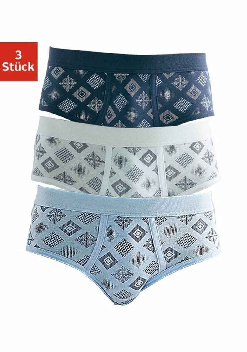 Bild 1 von Clipper Slip (Packung, 3-St) schöne Feinripp-Qualität aus reiner Baumwolle