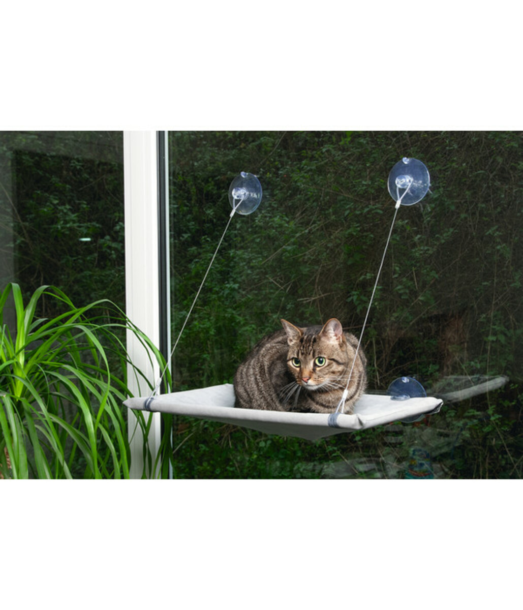 Bild 3 von Karlie Hängekorb Window Lounger, grau, ca. B31/H51,5/T2,5 cm