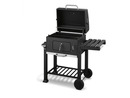 Bild 2 von GRILLMEISTER Komfort-Holzkohlegrill »Toronto Click«, mit Thermometer, Grillbesteck und Grillplatten